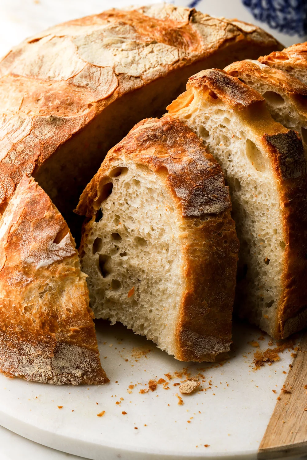Freshly baked Italian bread