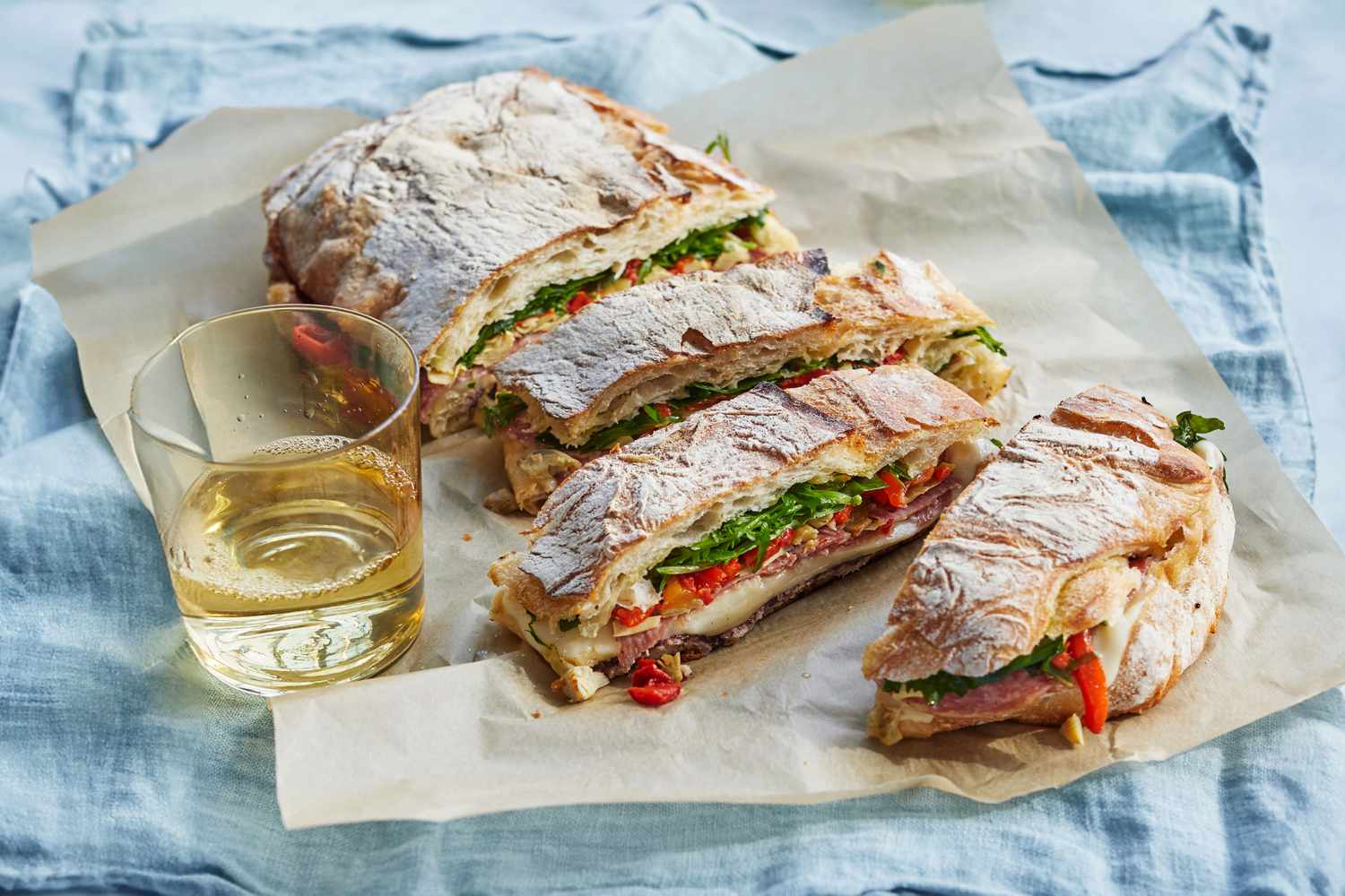 A collection of delicious Italian sandwiches
